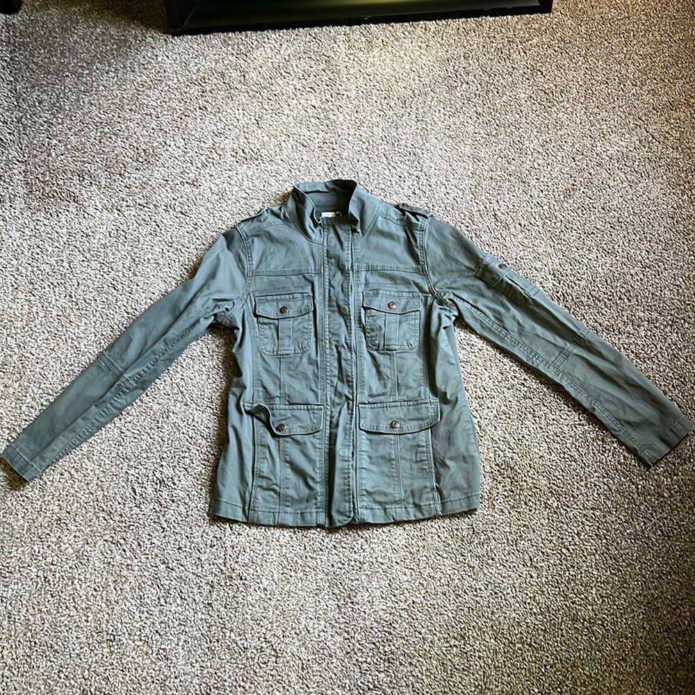 Kensie Utility jacket olive size M